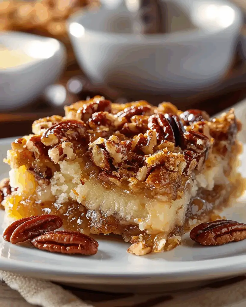 Pecan Pie Dump Cake