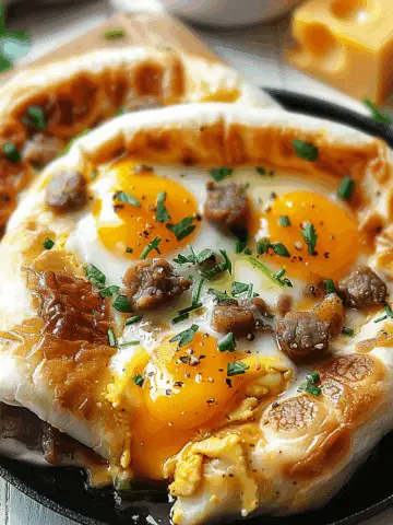 Sausage, Egg, and Cheese Breakfast Roll-Ups
