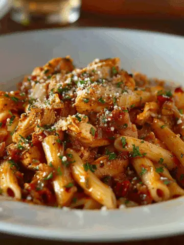 Tuscan Chicken Pasta