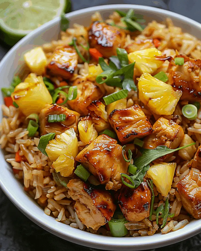 Pineapple Chicken and Rice