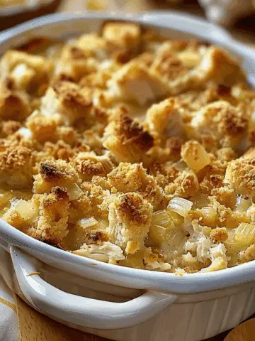Dolly’s Chicken and Stuffing Casserole