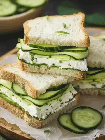 Cucumber Tea Sandwiches
