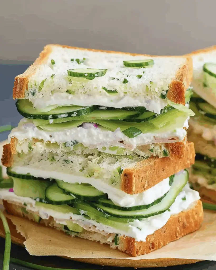 Cucumber Tea Sandwiches