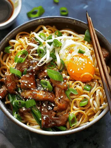 Easy One-Pot Teriyaki Noodles Recipe