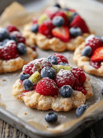 Fruit Pizza Cookies