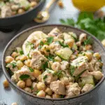 Healthy Tuna Garbanzo Bean Salad
