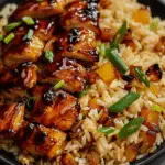 Honey BBQ Chicken Rice