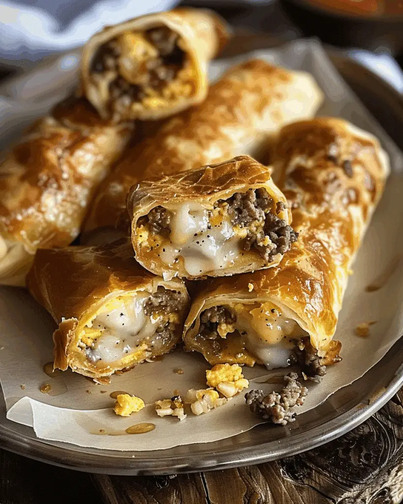 Philly Cheesesteak Egg Rolls