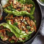 Thai Chicken Lettuce Wraps