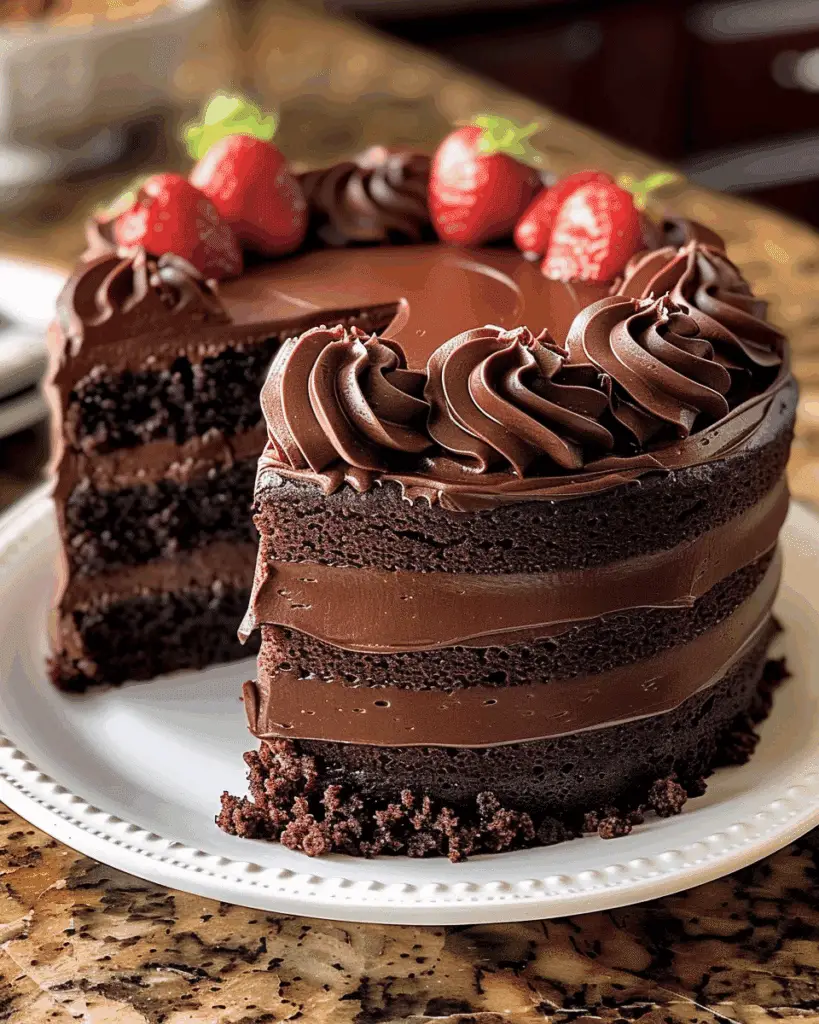 Chocolate Buttermilk Cake