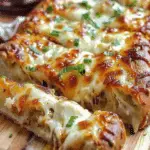 Cheesy Garbage Bread Delight