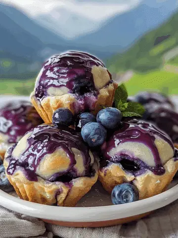 Easy Blueberry Pie Bombs Recipe – Organic Jam & Quick Biscuit Dessert