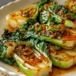 Bok Choy with Ginger Chili Sauce