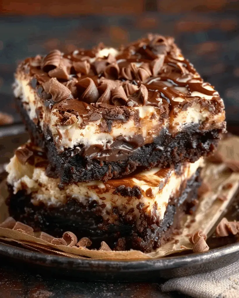 Cheesecake Brownies