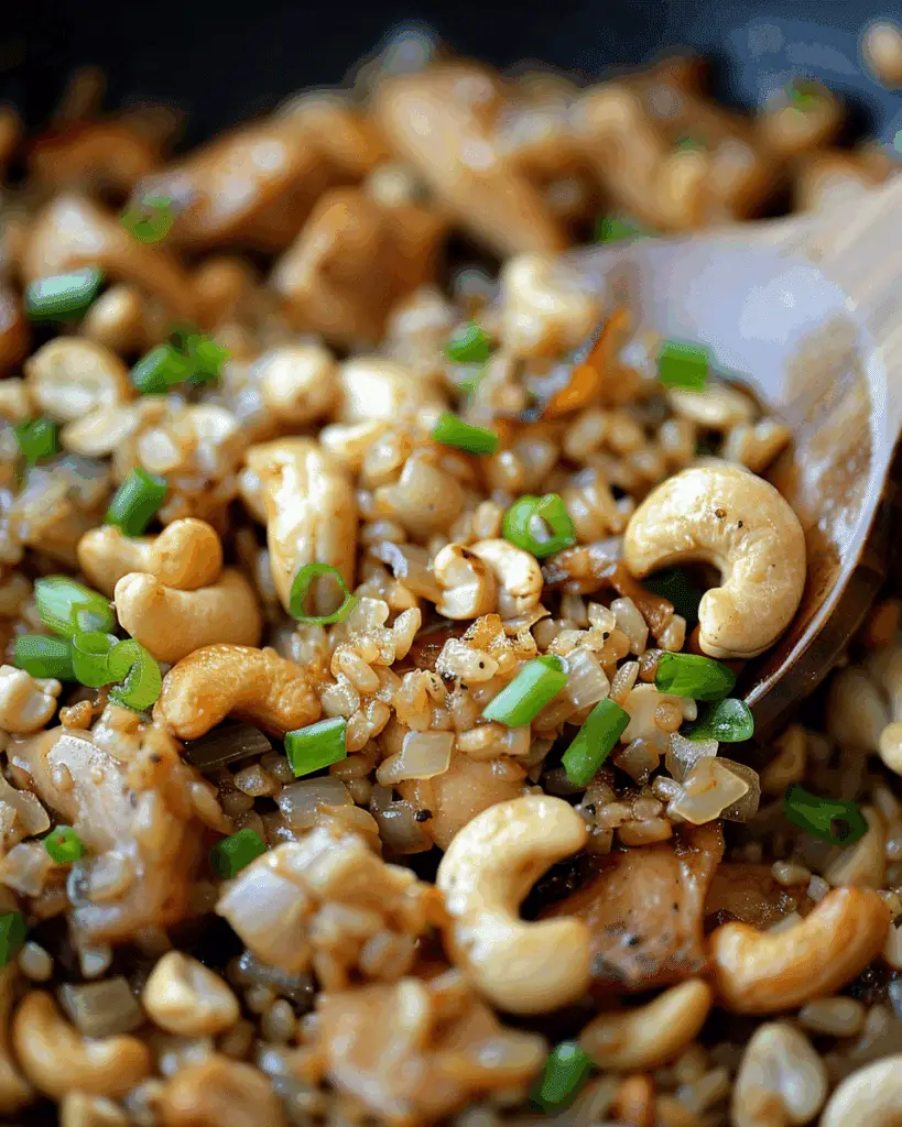 Easy Cashew Chicken