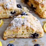 Lemon Blueberry Scones