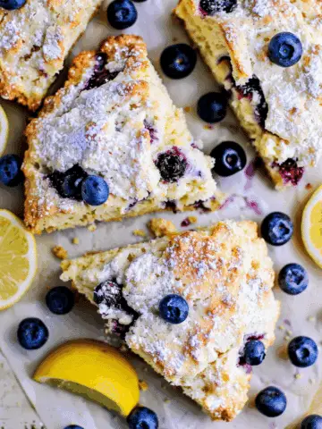 Lemon Blueberry Scones