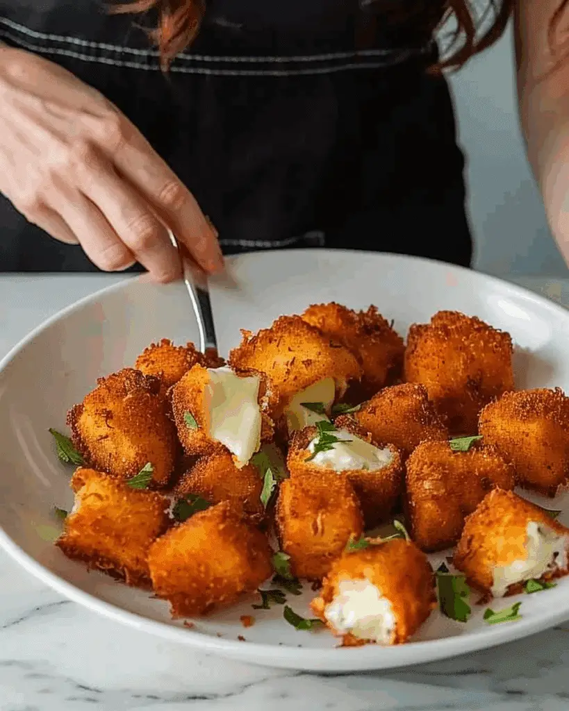 Mozzarella Fried Cheese Bites