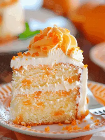 Orange Creamsicle Cake