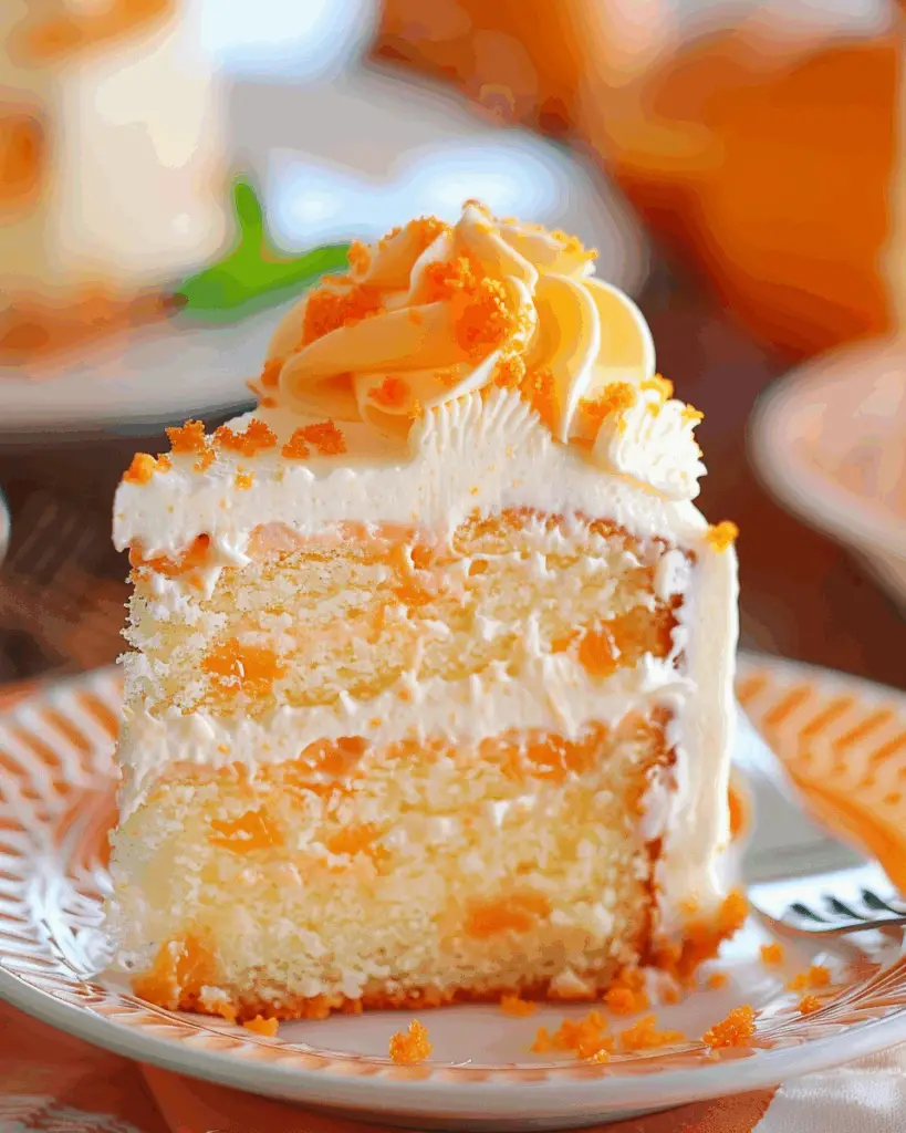 Orange Creamsicle Cake