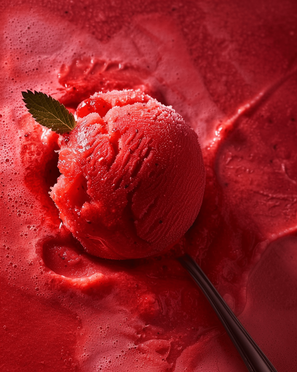 Strawberry Sorbet