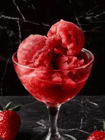 Strawberry Sorbet