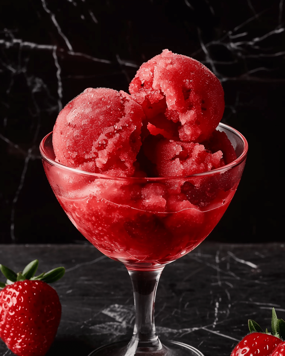 Strawberry Sorbet