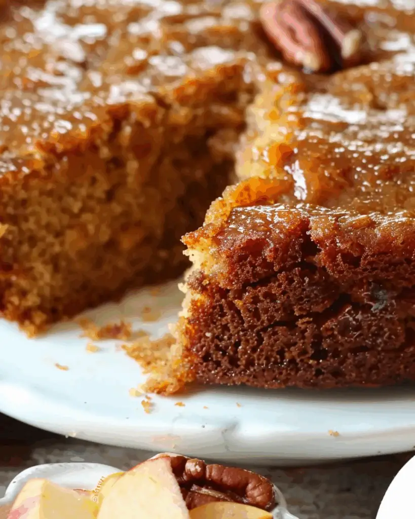 Amish Applesauce Cake