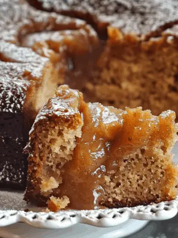 Amish Applesauce Cake