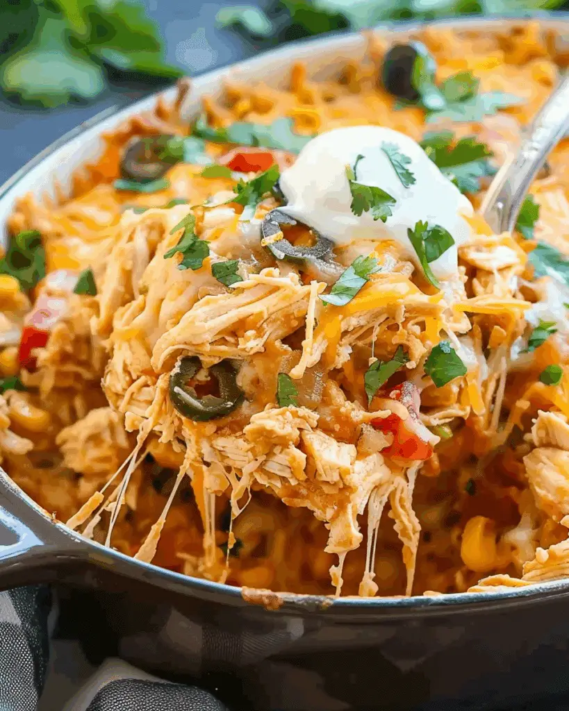 Chicken Taco Casserole
