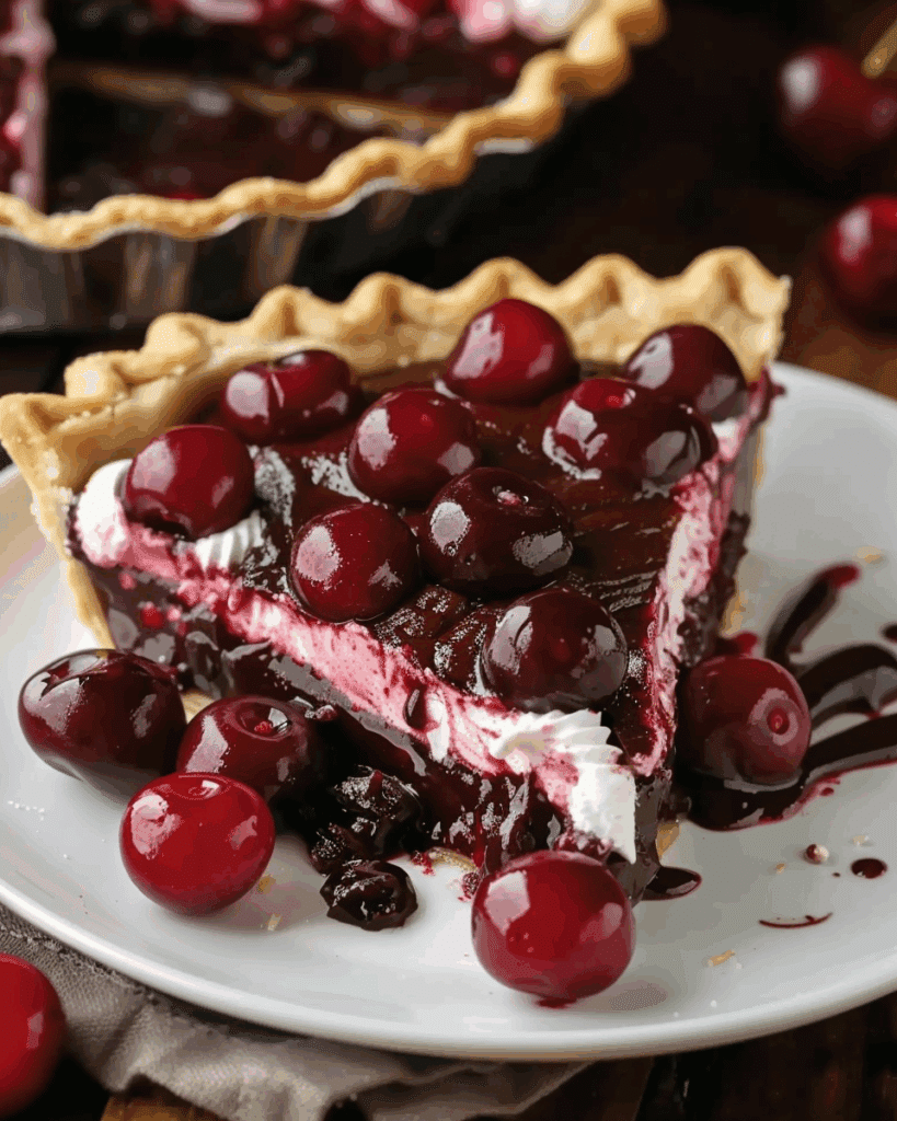 Chocolate Cherry Pie Bliss | Sue Recipe