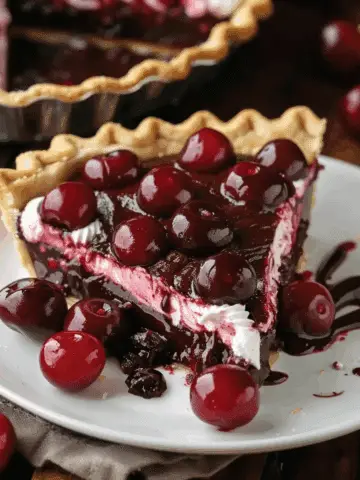 Chocolate Cherry Pie Bliss