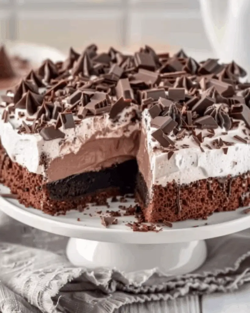 Chocolate Poke Cake