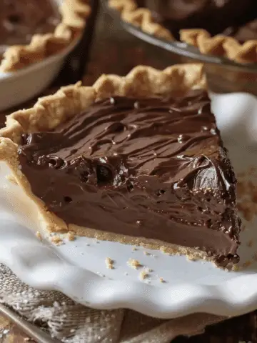 Decadent Chocolate Cream Pie