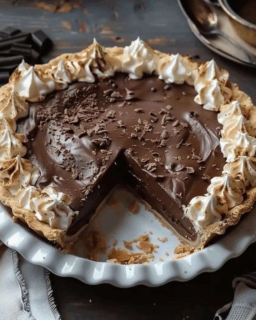 Decadent Chocolate Cream Pie