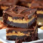 The Best Peanut Butter Brownies