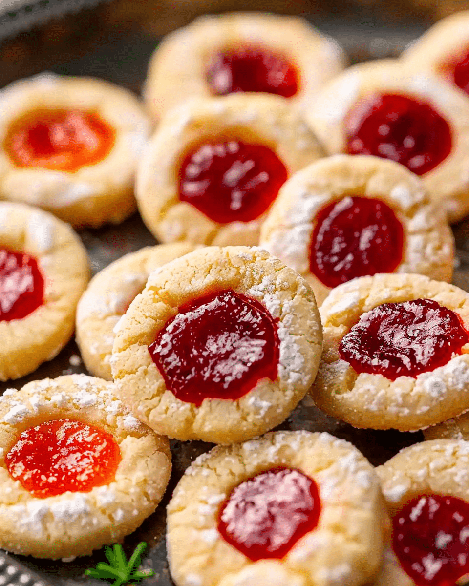Thumbprint Cookies | Sue Recipe