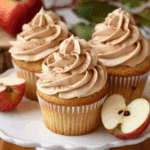Apple Cider Cupcakes with Brown Sugar Cinnamon Buttercream