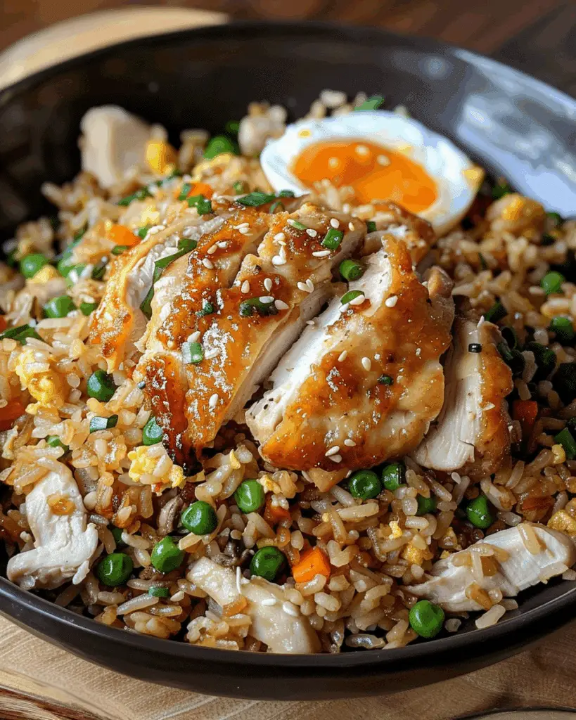 Bang Bang Chicken Fried Rice