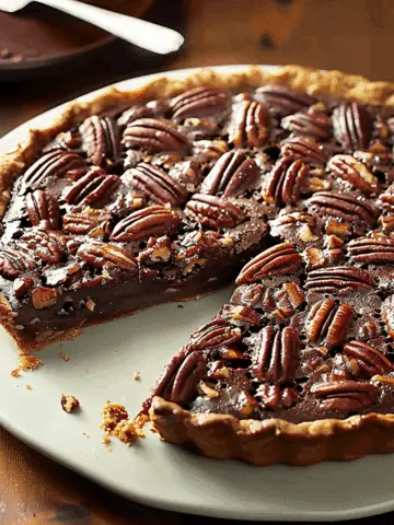 Brownie Pecan Pie