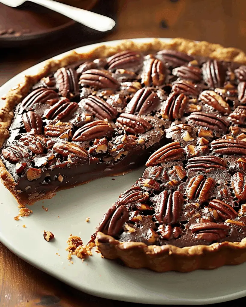 Brownie Pecan Pie