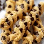 Chocolate Chip Cookie Dough Twists