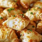 Flaky Crab-Stuffed Puff Pastry Bites