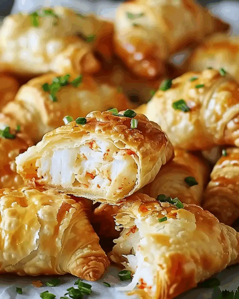 Flaky Crab-Stuffed Puff Pastry Bites