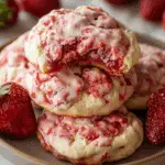 Easy Strawberry Cheesecake Cookies
