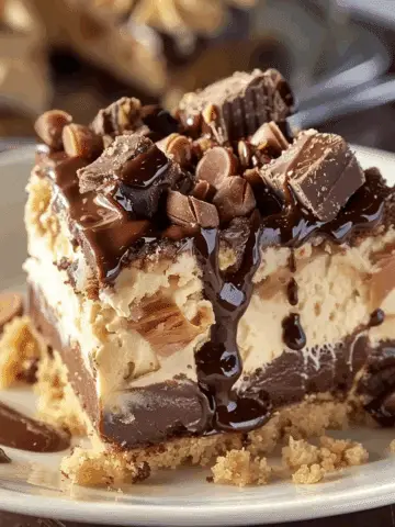 Peanut Butter Cup Dump Cake