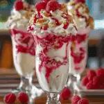 Refreshing Raspberry Cheesecake Freakshake
