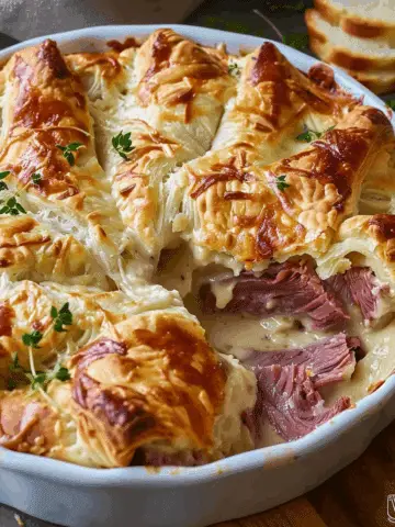 Reuben Crescent Bake