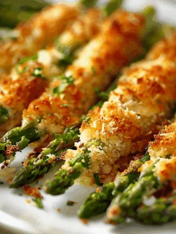 Crispy Parmesan Asparagus Sticks