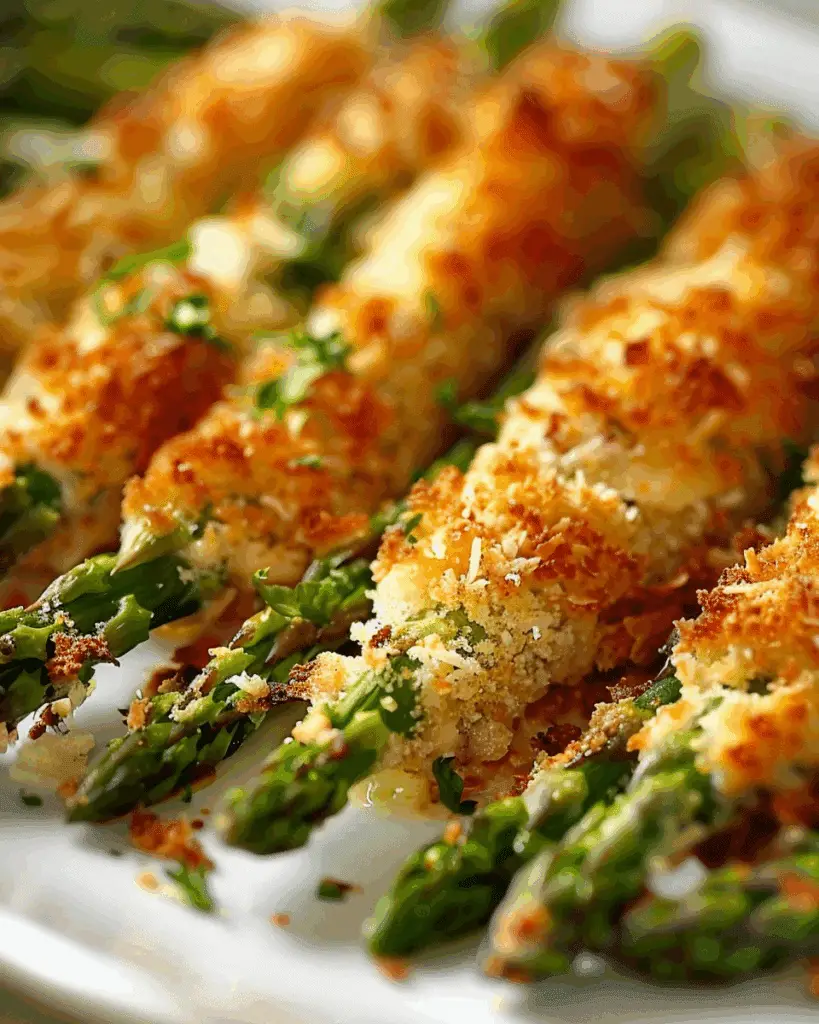 Crispy Parmesan Asparagus Sticks